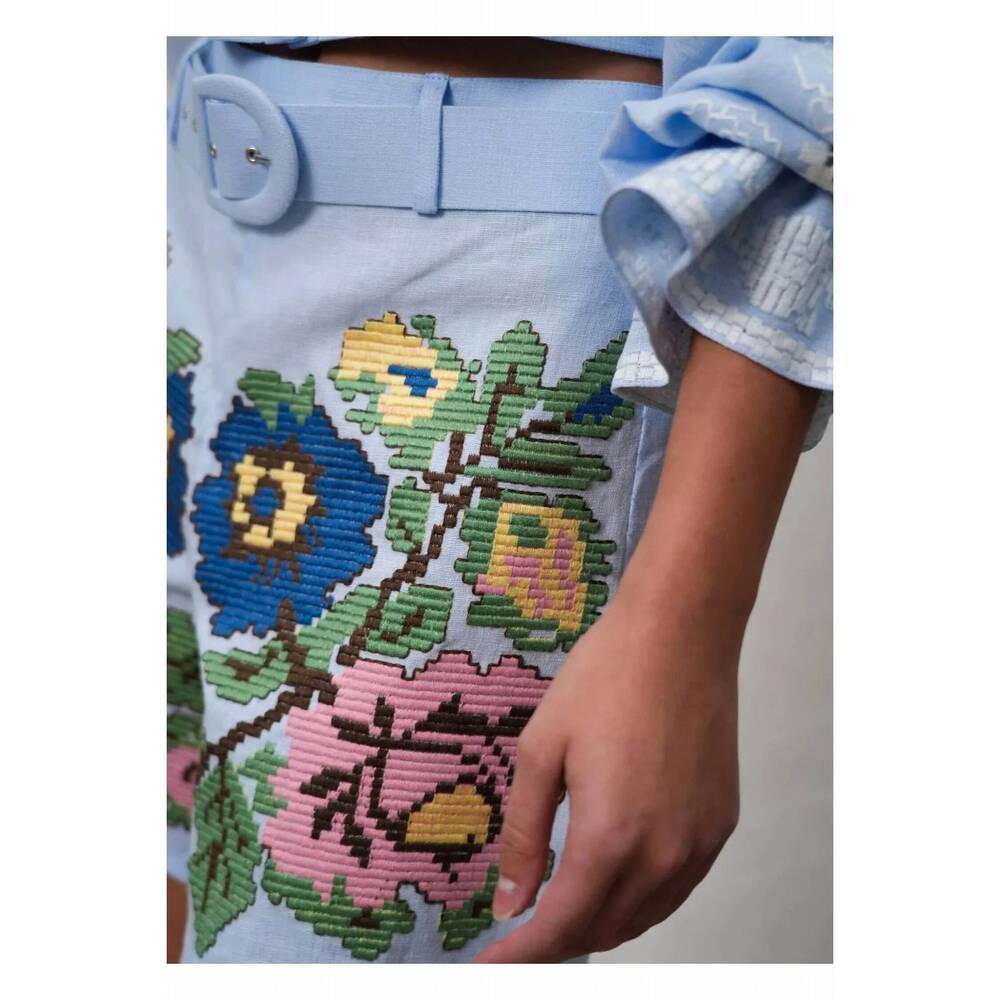 NEW ANNABO elysian whisper shorts in light blue - Picture 3 of 4